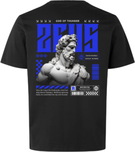 ZEUS T-shirt Sort