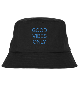 Good Vibes Only Bøllehat Sort