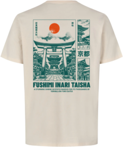 FUSHIMI INARI TAISHA T-shirt Off White