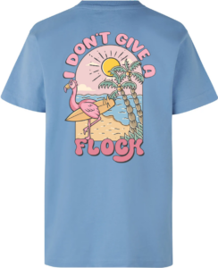 I Don’t Give A Flock T-shirt | Børn Lys blå