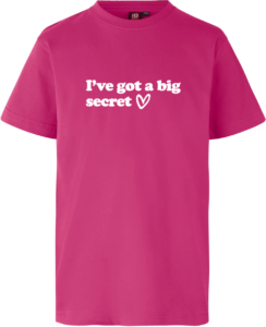 I’ve Got A Big Secret – Sister | T-shirt Pink