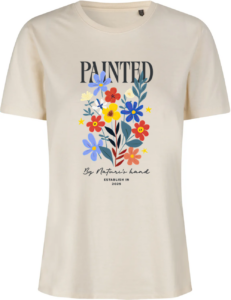 Painted by Nature’s Hand T-shirt Off White