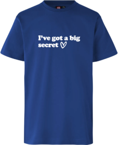 I’ve Got A Big Secret – Brother | T-shirt Kongeblå