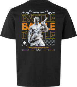 Born for Battle T-shirt Sort
