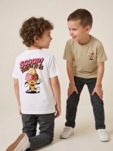 Scoop! There It Is T-shirt | Børn Hvid