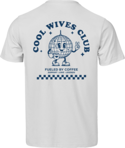 Cool Wives Club T-shirt Hvid