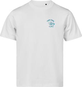 Tired Dads Club T-shirt Hvid