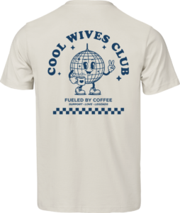Cool Wives Club T-shirt Ecru