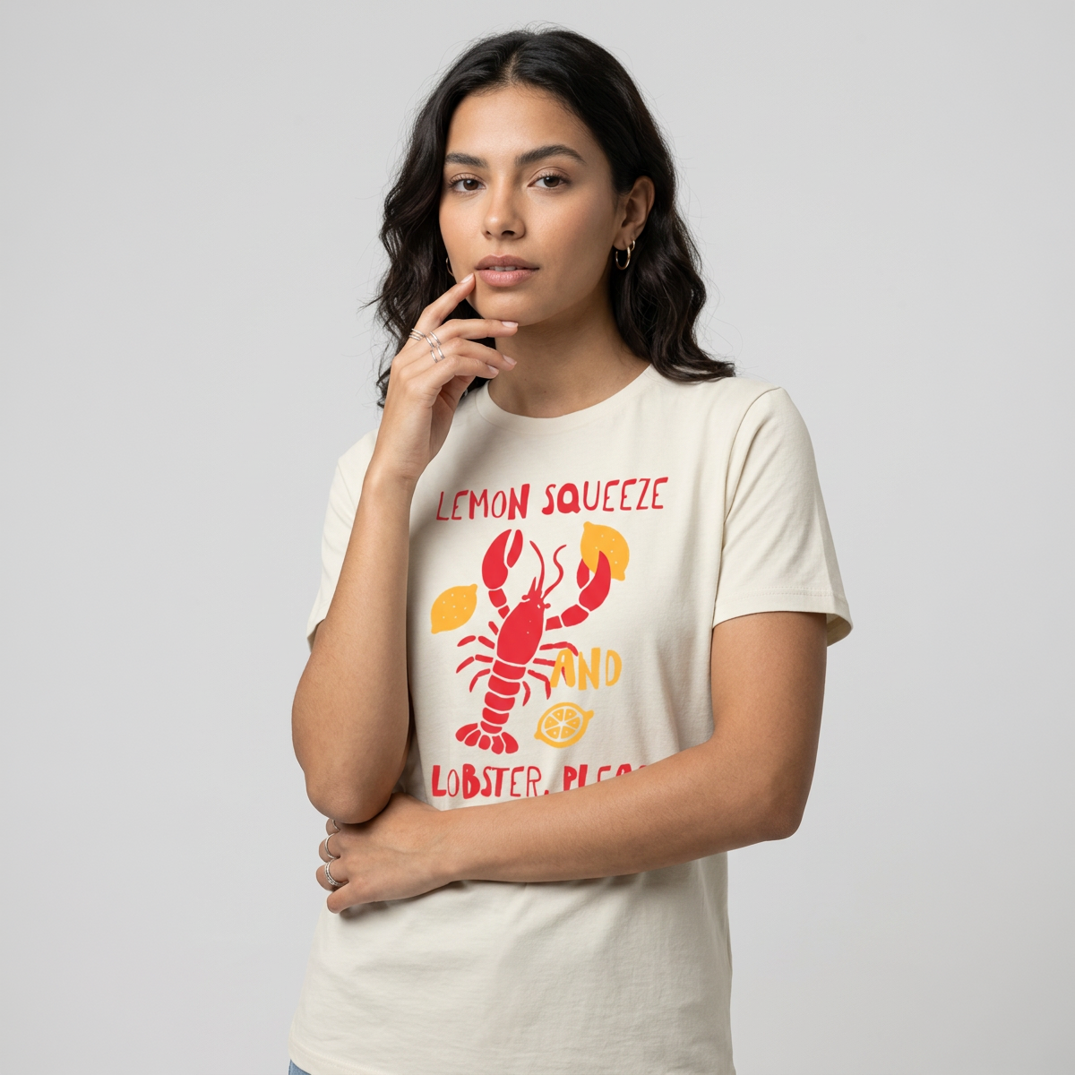 Lemon Squeeze - Lobster Please T-shirt - 2XL