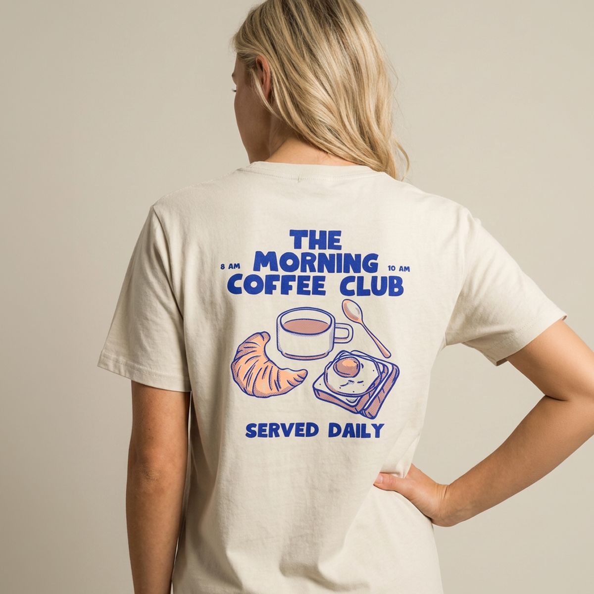 Morning Coffee Club T-shirt - 2XL