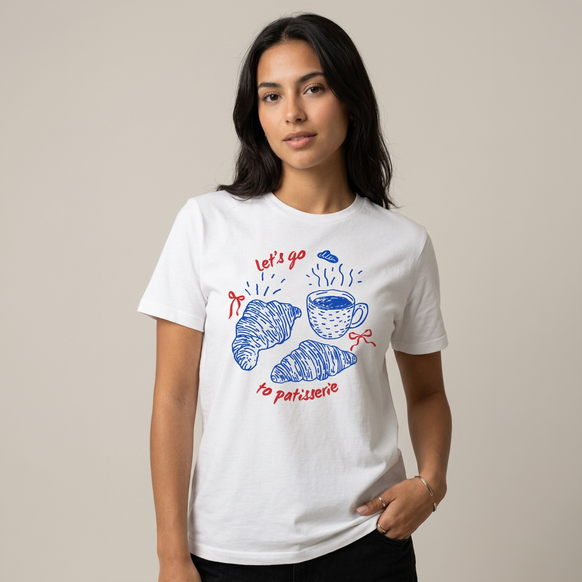 Let's Go To Patisserie T-shirt - 2XL