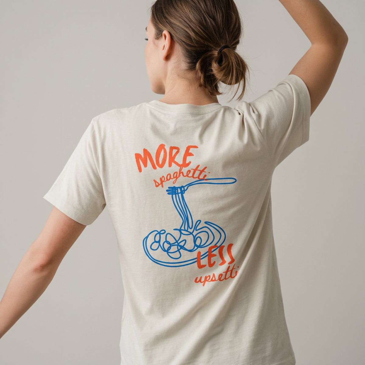 More Spaghetti - Less Upsetti T-shirt - 2XL