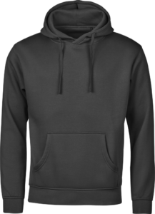Hooded Sweatshirt | Økologisk | Unisex Sort