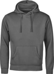 Hooded Sweatshirt | Økologisk | Unisex Powder Grey