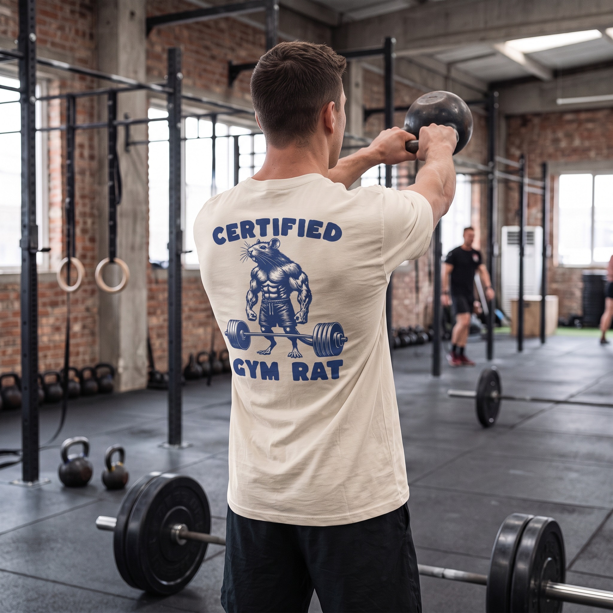 Certified Gym Rat Loose Fit T-shirt - M