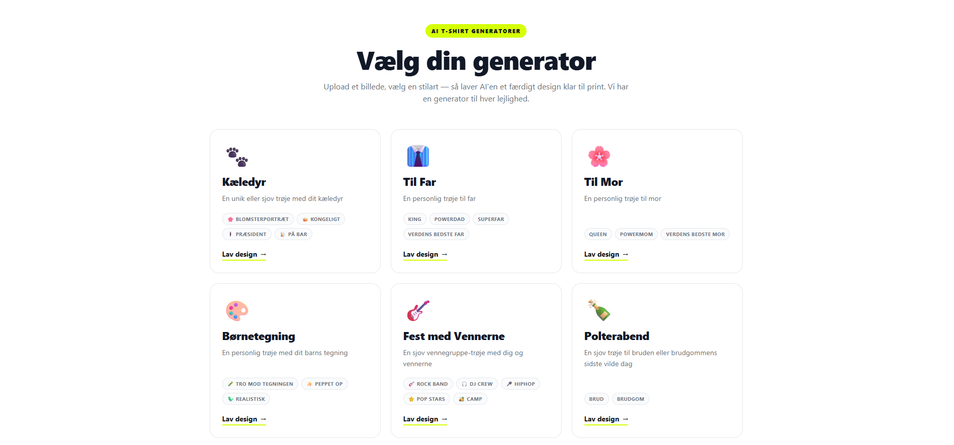 Alle AI-Generatorer