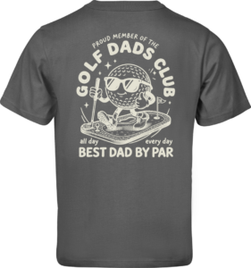 Golf Dads Club Loose Fit T-shirt Powder Grey