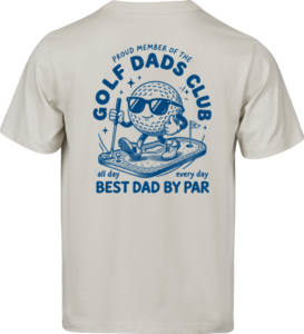 Golf Dads Club Loose Fit T-shirt Cement